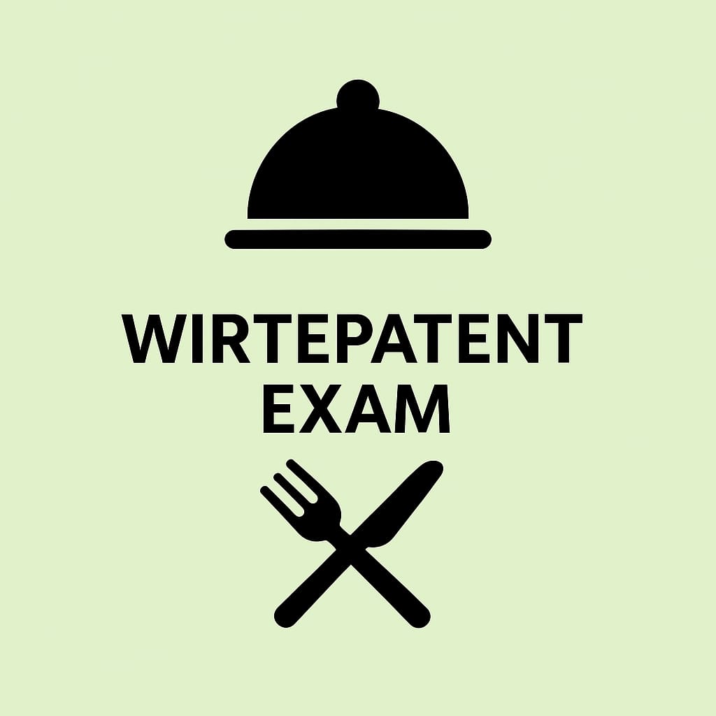 Wirtpatent Prüfung